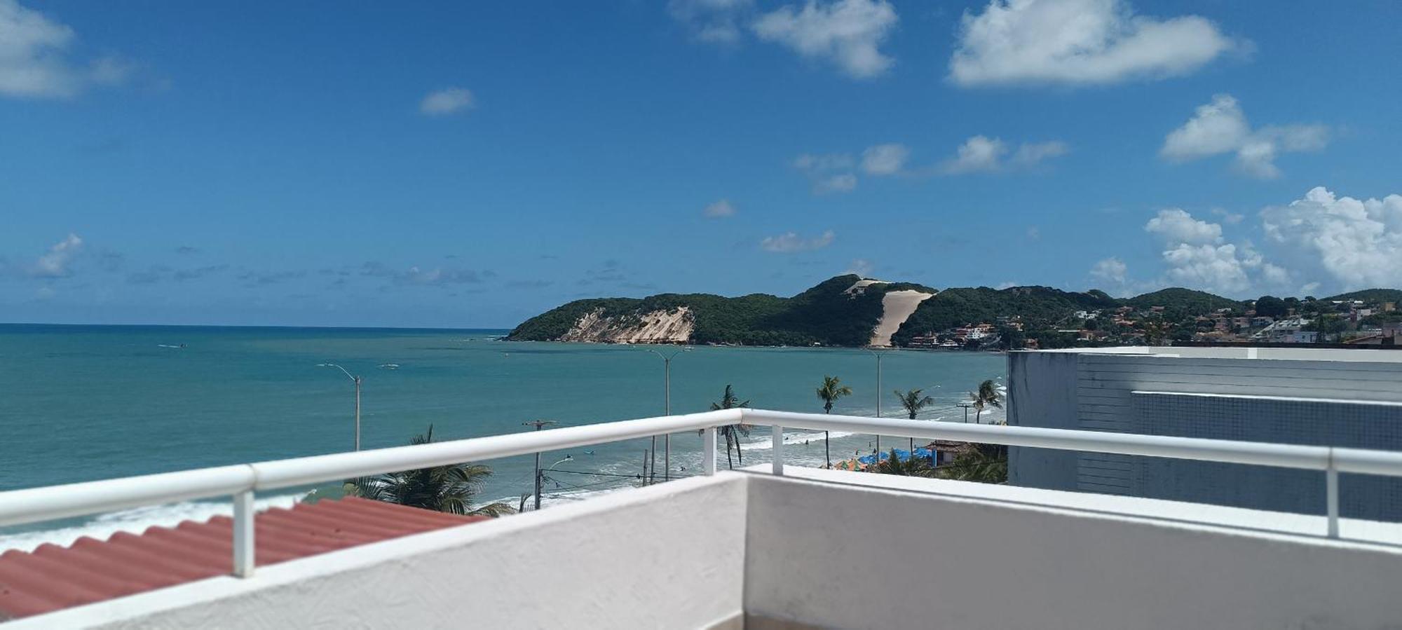 Edy Hospedagens Beira-Mar Flat 310 Com Vista Para O Morro Do Careca, Piscina E Localizacao Privilegiada Натал Екстер'єр фото