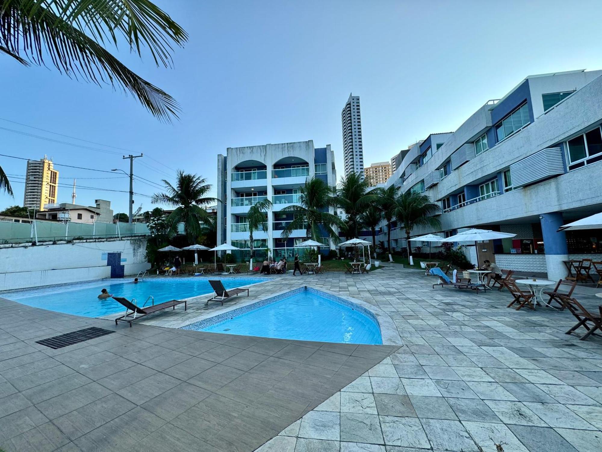Edy Hospedagens Beira-Mar Flat 310 Com Vista Para O Morro Do Careca, Piscina E Localizacao Privilegiada Натал Екстер'єр фото