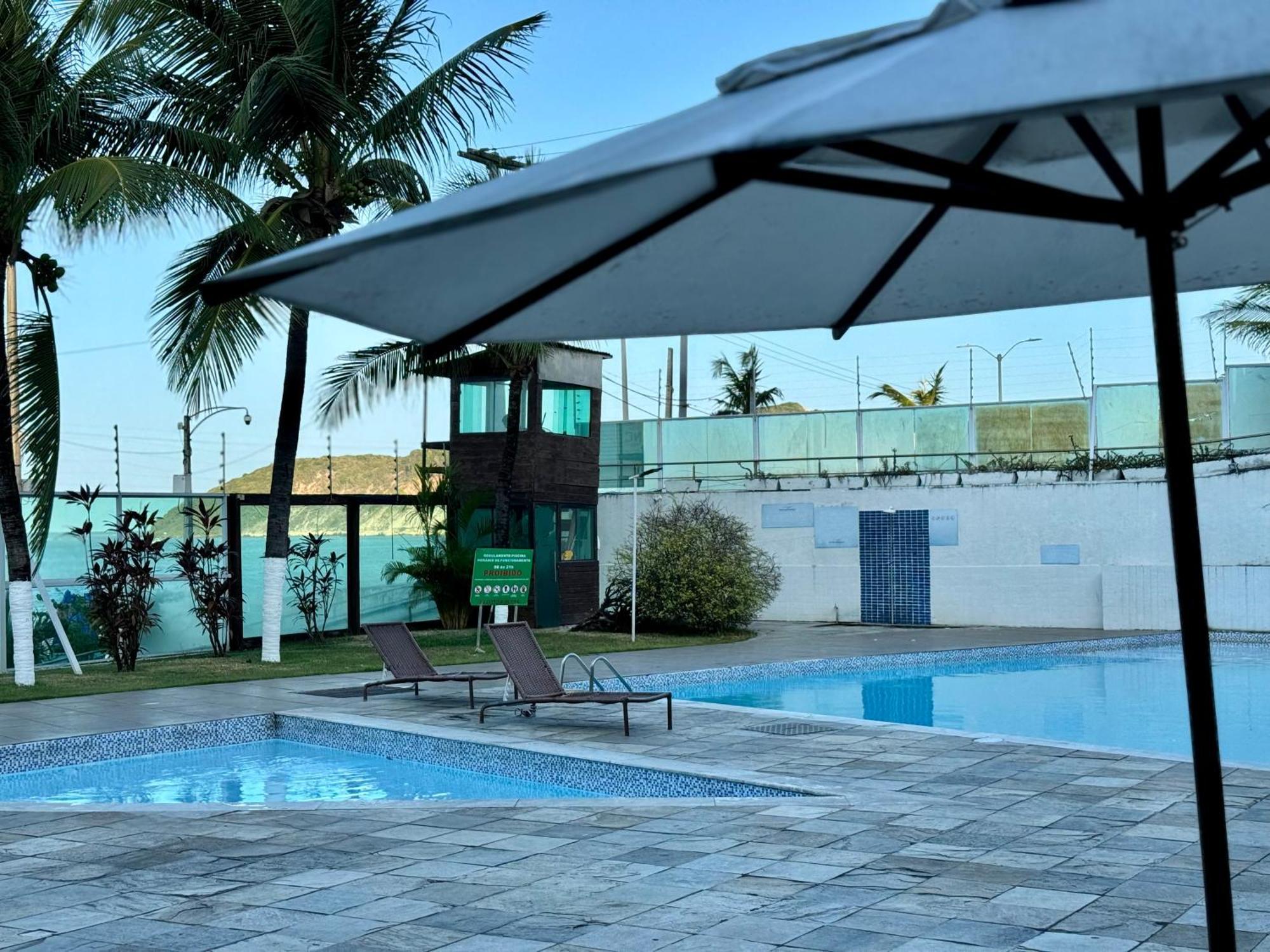 Edy Hospedagens Beira-Mar Flat 310 Com Vista Para O Morro Do Careca, Piscina E Localizacao Privilegiada Натал Екстер'єр фото