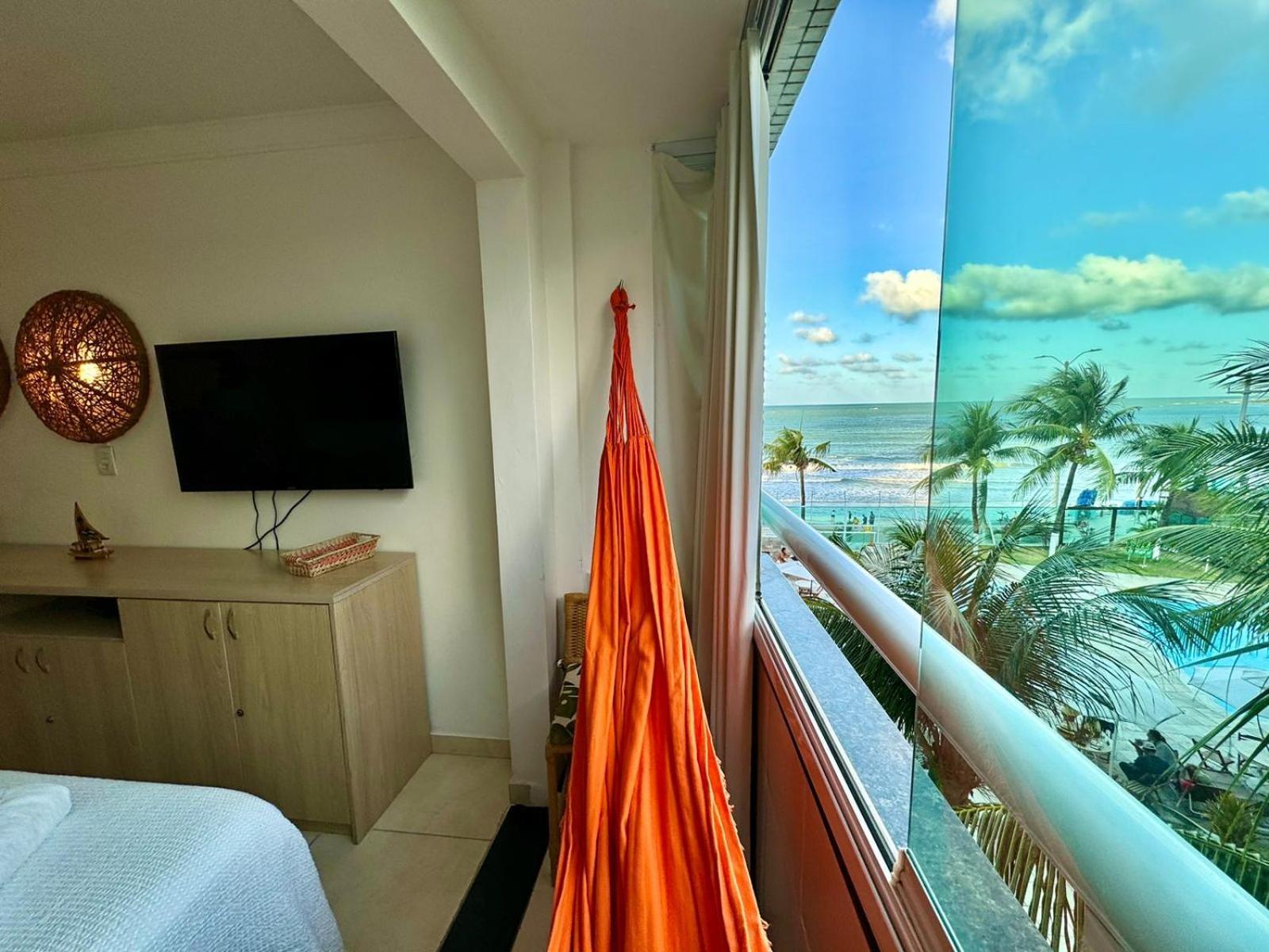 Edy Hospedagens Beira-Mar Flat 310 Com Vista Para O Morro Do Careca, Piscina E Localizacao Privilegiada Натал Екстер'єр фото