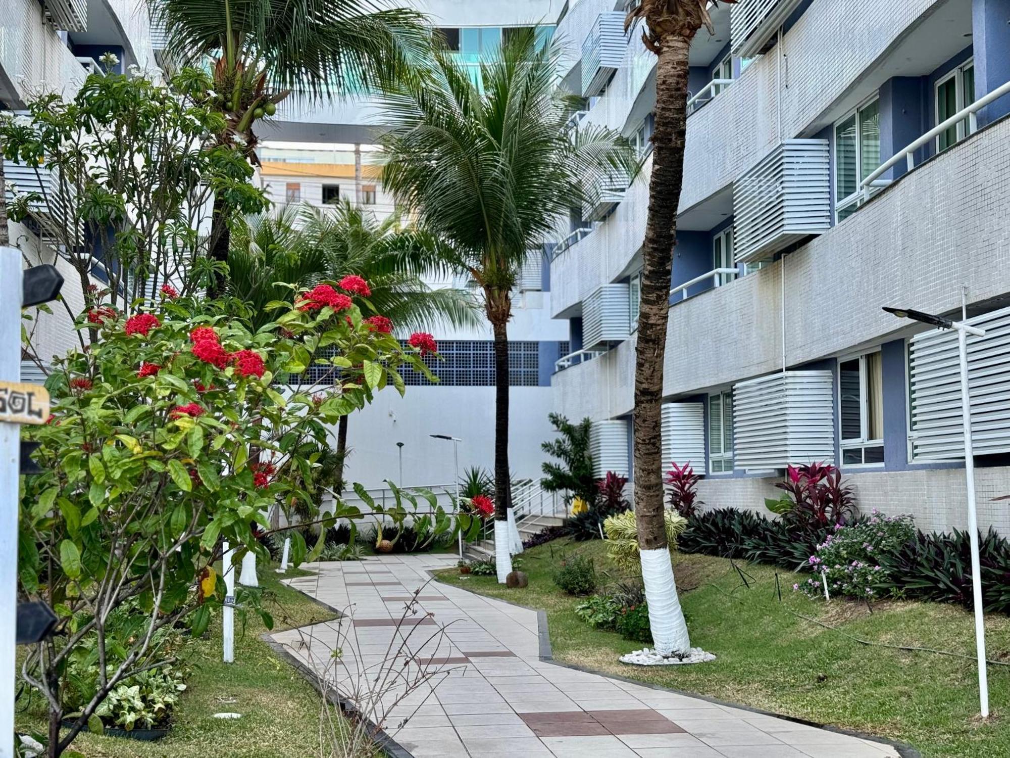 Edy Hospedagens Beira-Mar Flat 310 Com Vista Para O Morro Do Careca, Piscina E Localizacao Privilegiada Натал Екстер'єр фото