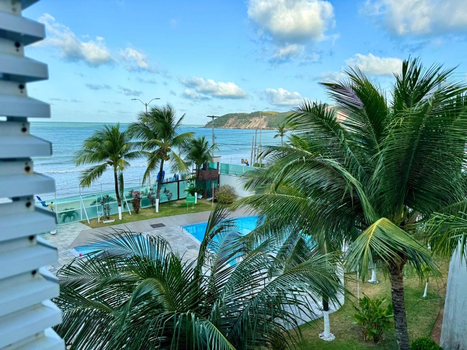 Edy Hospedagens Beira-Mar Flat 310 Com Vista Para O Morro Do Careca, Piscina E Localizacao Privilegiada Натал Екстер'єр фото
