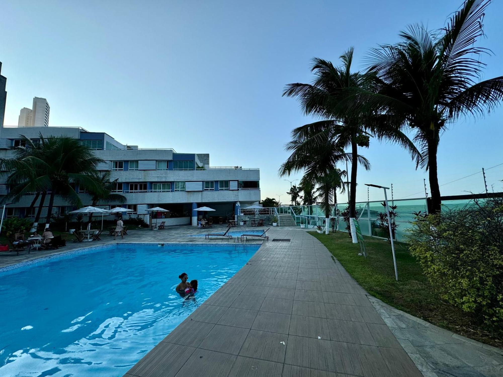 Edy Hospedagens Beira-Mar Flat 310 Com Vista Para O Morro Do Careca, Piscina E Localizacao Privilegiada Натал Екстер'єр фото