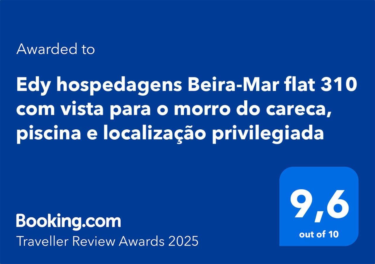 Edy Hospedagens Beira-Mar Flat 310 Com Vista Para O Morro Do Careca, Piscina E Localizacao Privilegiada Натал Екстер'єр фото